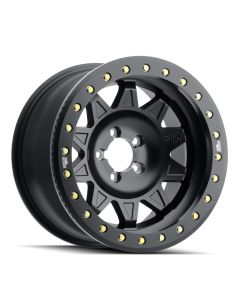 DIRTY LIFE ROADKILL 9302 MATTE BLACK/BLACK BEADLOCK 17X9 5-114.3 -14MM 83.82MM