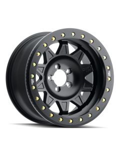 DIRTY LIFE ROADKILL 9302 MATTE BLACK/BLACK BEADLOCK 17X9 5-114.3 -14MM 83.82MM