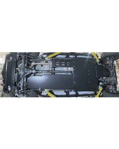 Rock Hard 4X4 RH-90566 Complete Bellypan Skid Plate System with Dual Crossmembers for 20-22 Jeep Wrangler Unlimited 4-Door JL with EcoDiesel