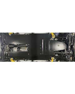 Rock Hard 4X4 RH-90527 Complete Bellypan Skid Plate System with Dual Crossmembers for 2021 Jeep Wrangler Unlimited JL 4-Door 392 Hemi