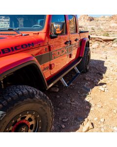 Rock Slide Engineering BD-SS-300-JT4 Gen III Step Sliders for 20-22 Jeep Gladiator JT