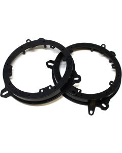 Rockford Fosgate 82-8148 6" to 6.75" Rear Door Speaker Adapter Brackets for 16-26 Toyota Tacoma