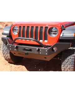 Rock Hard 4X4 RH-90212 Patriot Series Full Width Front Bumper for 18-24 Jeep Wrangler JL & Gladiator JT