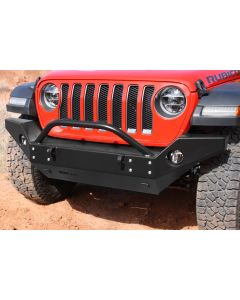Rock Hard 4X4  Patriot Series Front Full Width Bumper for 18-20 Jeep Wrangler JL & Gladiator JT