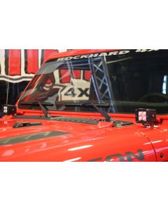 Rock Hard 4X4 RH-90601 A-Pillar Windshield Light Mounts for 18-19 Jeep Wrangler JL & 2020 Gladiator JT