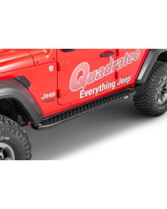 ROMIK RAL RUNNING BOARDS SILVER 18+ JLU