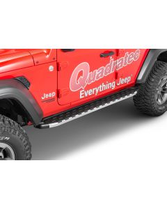 ROMIK REC-B RUNNING BOARDS JLU BLK