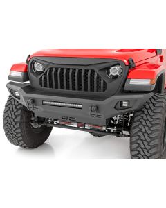 Rough Country 10635 Front Full Width Non-Winch Bumper for 07-22 Jeep Wrangler JL, JK & Gladiator JT