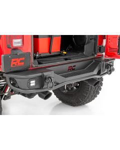 Rough Country 10649 Tubular Rear Bumper for 07-18 Jeep Wrangler JK