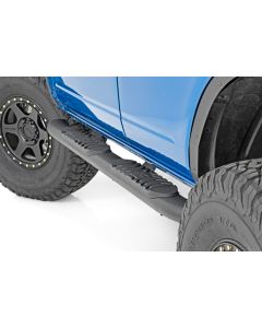 Rough Country 21011 Oval Nerf Step Bars for 21-23 Ford Bronco 4-Door 