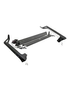 Rough Country  50in LED Light Bar Kit with Windshield Mounts for 07-18 Jeep Wrangler JK