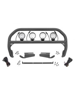 Nudge Bar | 4 Inch Round Led (x4) | OE Modular Steel | Ford Bronco 4WD (2021-2022)
