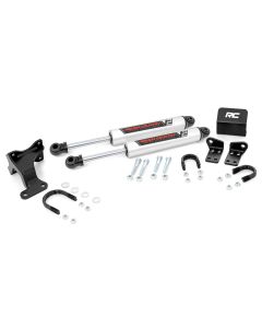 Rough Country 8734970 V2 Dual Steering Stabilizer for 07-18 Jeep Wrangler JK