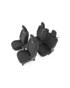 RC FR/RR SEAT COVERS BLACK JT