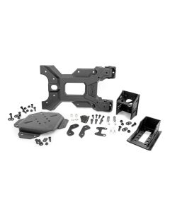 Rough Country 10523 Hinged Spare Tire Carrier Kit for 07-18 Jeep Wrangler JK