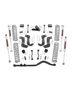79540 - 3.5 In Lift Kit 2024 JLU with M1 Monotube Shocks and Control Arms