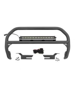 Nudge Bar | 20 Inch BLK DRL Single Row LED | Ford Bronco 4WD (21-22)