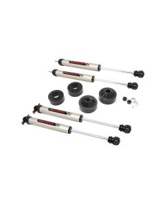 Rough Country 1.75in Lift Kit w/V2 Monotube Shocks JK