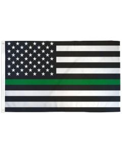 ROX 3X5FT USA FLAG GREEN STRIPE