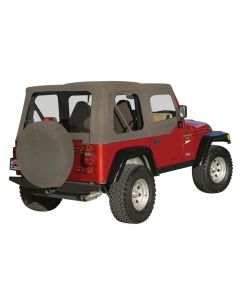 SOFT TOP KHAKI DIA W/SKINS 97-06 TJ
