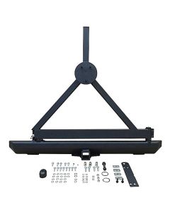 Crown Automotive RT20005 Heavy Duty Bumper and Tire Carrier  for 87-06 Jeep Wrangler YJ, TJ and Unlimited 
