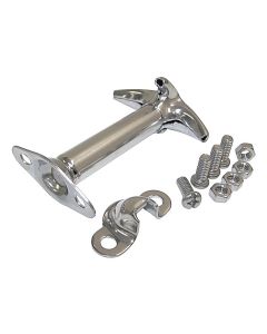 Crown Automotive RT26005 Hood Catch in Stainless Steel  for 41-95 Jeep CJ and Wrangler YJ