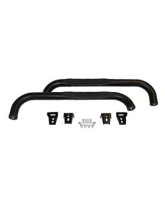 SIDE STEPS BLACK TEXTURED YJ/TJ