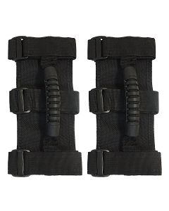 Crown Automotive RT27007 Grab Handle Set in Black  for 55-21 Jeep Wrangler Vehicles