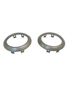 Crown Automotive RT27028 Chrome Vent Accents  for 07-10 Jeep Wrangler JK