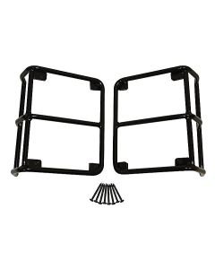 Crown Automotive RT28002 Tail Light Guard Set in Gloss Black for 07-18 Jeep Wrangler JK 