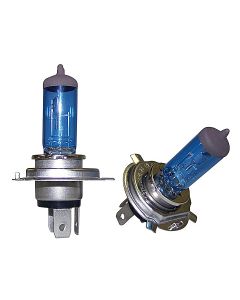 Crown Automotive RT28004 H4 Headlamp Bulb Pair for 87-18 Jeep Wrangler YJ, TJ, JK & 84-01 Cherokee XJ with H4 Headlight Conversion