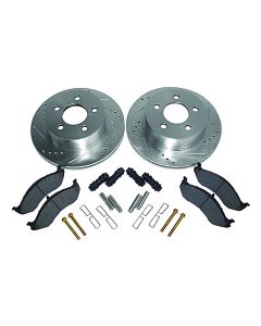 Crown Automotive RT31013 Performance Front Disc Brake Service Kit for 90-99 Jeep Wrangler YJ, TJ, Cherokee XJ & Comanche MJ and 93-98 Grand Cherokee ZJ