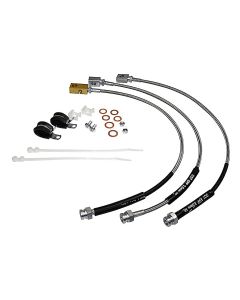 Crown Automotive RT31016 Stainless Steel Brake Hose Kit  for 82-86 Jeep CJ Series