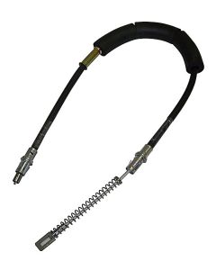 Crown Automotive  Rear Parking Brake Cable  for 87-90 Jeep Wrangler YJ with Disc Brake Conversion