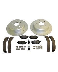 Crown Automotive RT31028 Performance Rear Brake Service Kit  for 07-18 Jeep Wrangler JK 