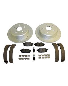Crown Automotive RT31028 Performance Rear Brake Service Kit  for 07-18 Jeep Wrangler JK 