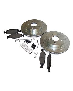 Crown Automotive RT31035 Performance Front Brake Kit  for 99-02 Jeep Grand Cherokee WJ with Teves Calipers