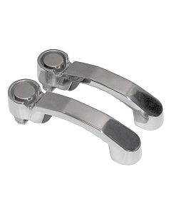 Crown Automotive RT34003 Stainless Steel Door Handle Set for 07-18 Jeep Wrangler JK and 08-12 Liberty KK