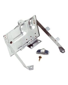 Crown Automotive RT34020 Battery Tray Kit in Stainless for 76-86 Jeep CJ-5, CJ-7 & CJ-8