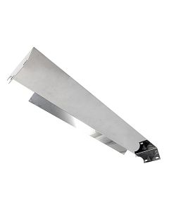 Crown Automotive RT34043 Stainless Steel Front Frame Cover for 87-95 Jeep Wrangler YJ