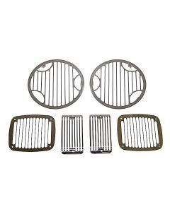 BILLET STONEGUARD SET 6PC 97-06 TJ