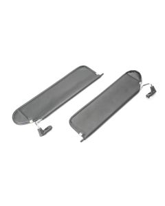 Crown Automotive RT52002 Sun Visor Set in Agate for 03-06 Jeep Wrangler TJ & Unlimited