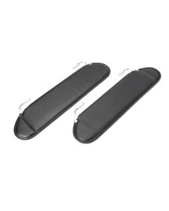 Crown Automotive RT52005 Sun Visor Set in Black  for 87-95 YJ Wrangler