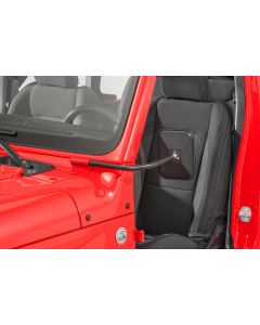 Rugged Ridge 11025.26 Rectangular Trail Mirror Kit Pair for 18-20 Jeep Wrangler JL & Gladiator JT