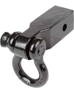 Rugged Ridge 11234.01 2" Receiver Hitch D-Ring & Shackle Bracket 