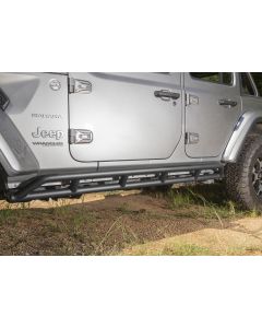 Rugged Ridge 11504.36 RRC Rocker Guard Kit for 18-20 Jeep Wrangler JL Unlimited