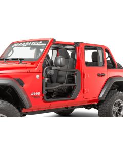Rugged Ridge  Fortis Tube Doors for 18-21 Jeep Wrangler JL & Gladiator JT