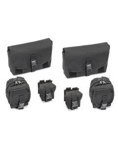 Rugged Ridge 12113.01 MOLLE Storage Bag System for 18-19 Jeep Wrangler JL Rubicon and 2020 Gladiator JT