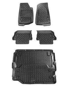 Rugged Ridge 12988.07 5 Piece Floor Liner Kit for 18-19 Jeep Wrangler JL 2-Door