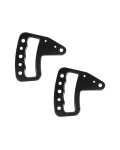 Rugged Ridge 13505.51 Front Aluminum Grab Handle Set for 07-18 Jeep Wrangler JK